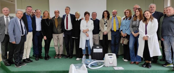 All'ospedale di Cantù giornata di festa per la consegna di una donazione